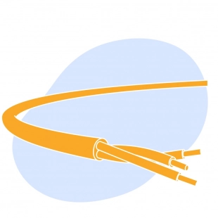 Кабель универсальный многожильный 10x1 мм2 КУСИЛ-ПЭБнг(A)-HF