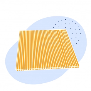 Плоское щелевое сито 3150х4000 мм AISI 316