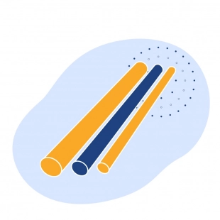 Титановый пруток 130 мм ВТ6С ГОСТ 26492-85