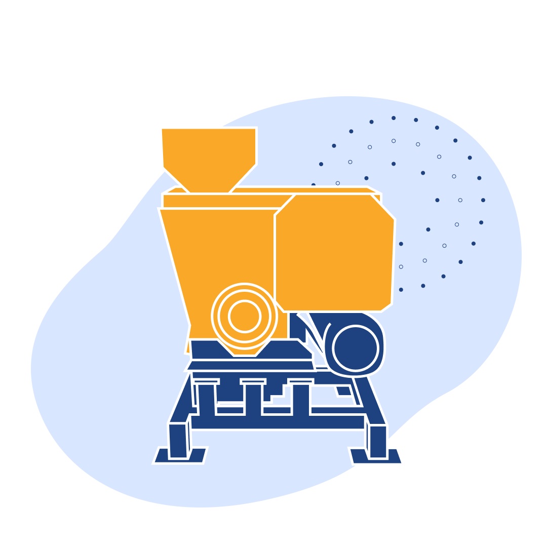 Дробилка щековая BB 50 420х460х560 мм 1.1 кВт 79 кг