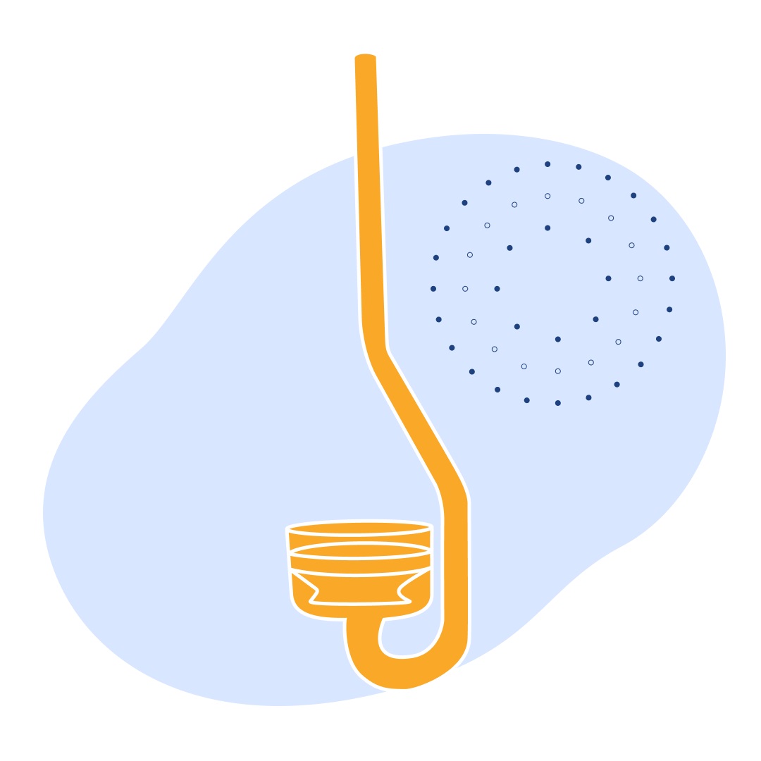 Газопромыватель ГФП-40 пор-40 мкм 40х200 мм