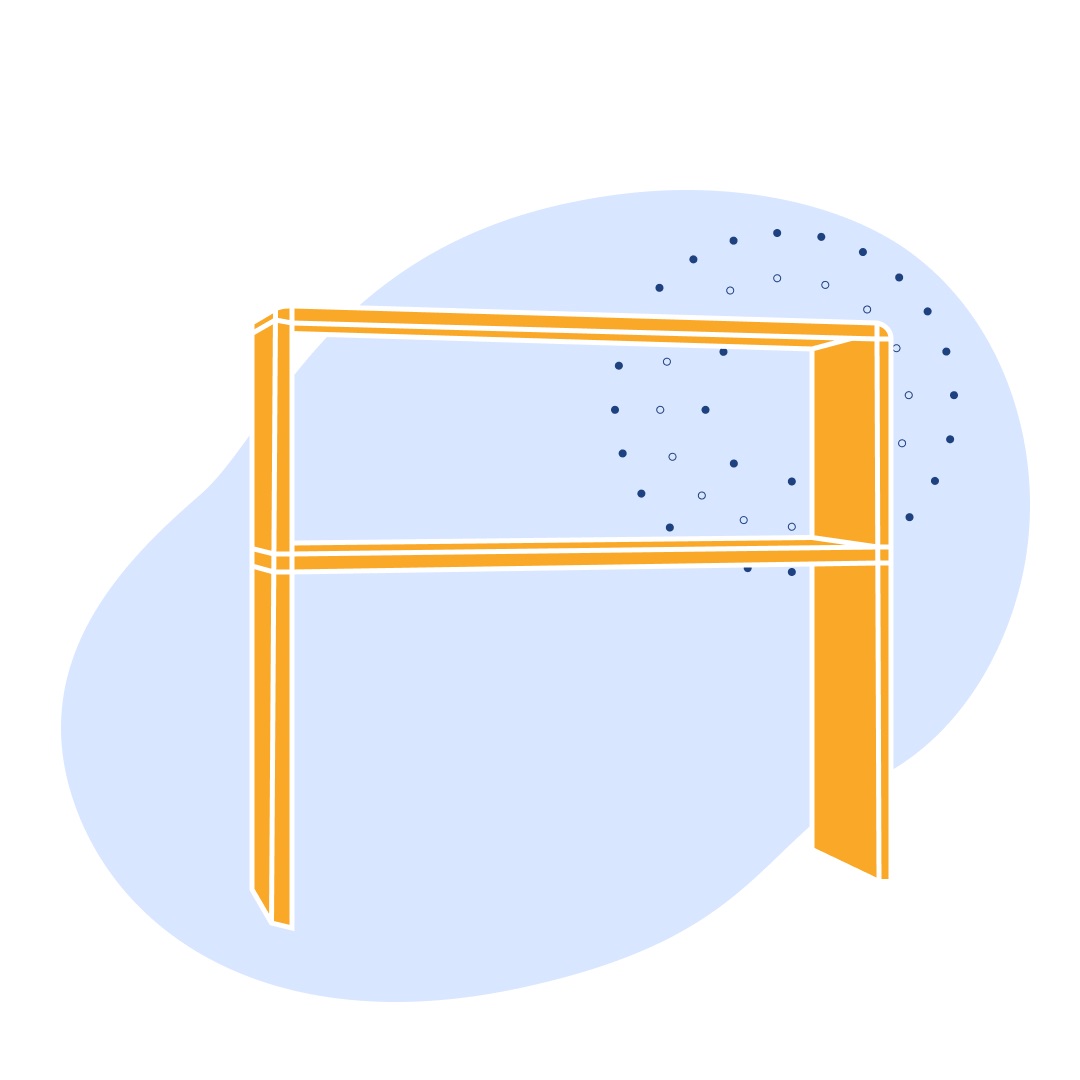 Надстройка открытая 1000 Н-2 Квадро 1000х250х800 мм