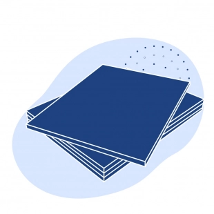 Текстолит листовой электротехнический 45 мм Б ГОСТ 2910-74