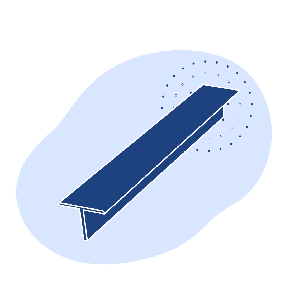 Алюминиевый тавр 35х53.5х1.6 мм 1925 420982 ГОСТ 29296-92