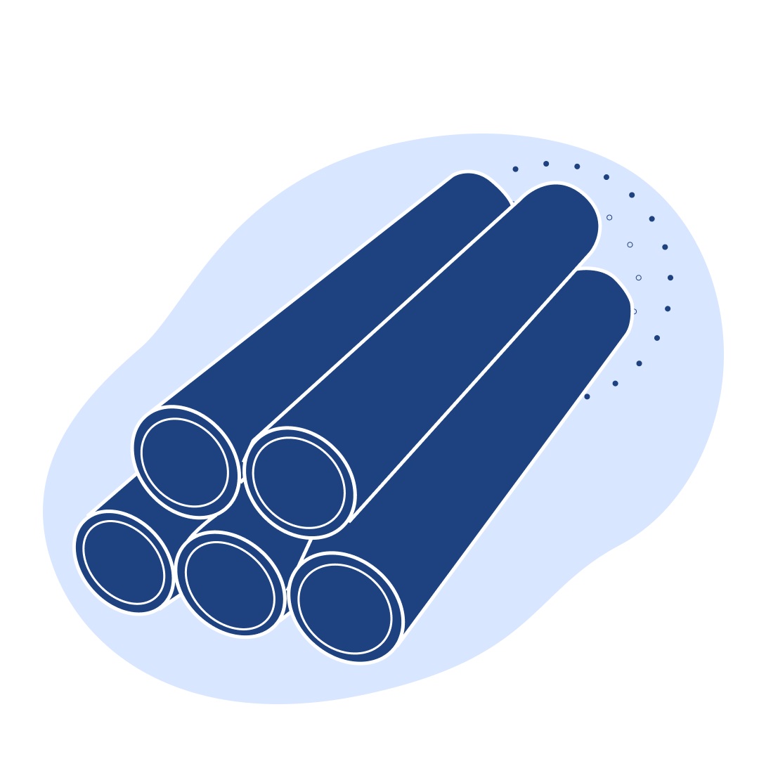 Труба нержавеющая зеркальная 50х2.5 мм 12Х18Н9 ГОСТ 9941-81