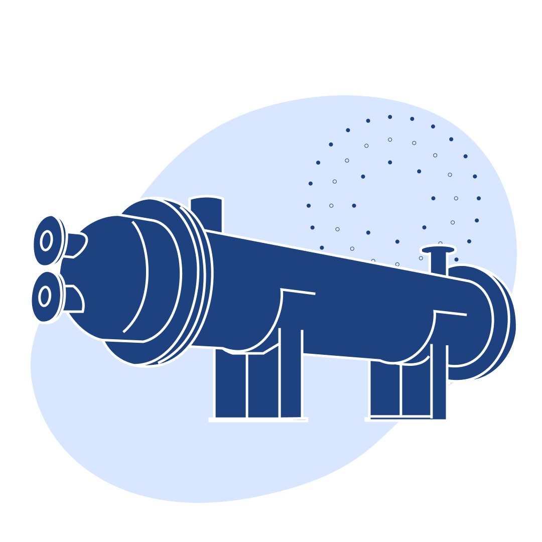Подогреватель мазута ПМ 40-15